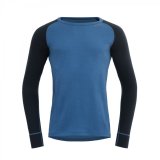 DUO ACTIVE pánské triko dlouhý rukáv Blue/Ink