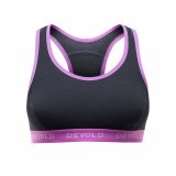 DOUBLE BRA sportovní podprsenka Black