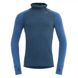 EXPEDITION SILK pánské triko s kapucí Flood/Blue