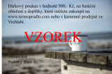 Expresní dárkový certifikát 500 Kč
