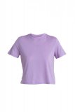 Wmns Merino 150 Tech Lite III SS Crop Tee, Purple Gaze