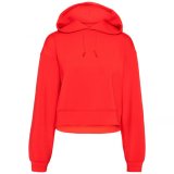 Sportovní mikina s kapucí Johaug ATH Smooth Hoodie Červená