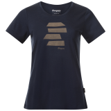 Rabot Mount Wool Tee Dark Aqua Lagoon/Dark Shadow Grey