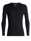Mens 200 Oasis LS Crewe, Black