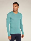 Mens 175 Everyday LS Crewe, Cloud Ray