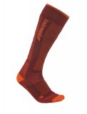 Mens Ski+ Medium OTC Cushion, Port/Blaze/Cedar Wood